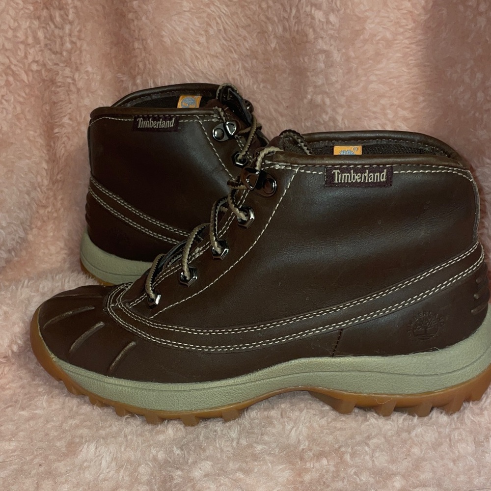 Timberland womens Dark Brown Waterproof Boots